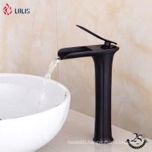 B0031W-FH Single lever black plated water faucet ORB antique brass bathroom basin faucet